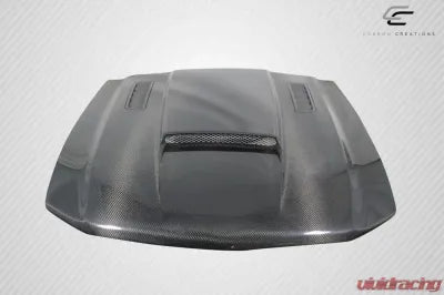 2010-2012 Ford Mustang Carbon Creations Dritech CVX Version 3 Hood - 1 Piece - The Nitro Forge