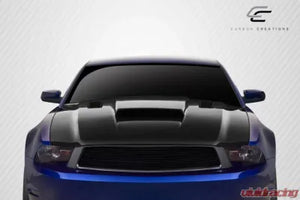 2010-2012 Ford Mustang Carbon Creations Dritech CVX Version 3 Hood - 1 Piece - The Nitro Forge