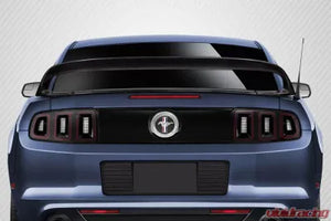 2010-2014 Ford Mustang Carbon Creations GT350 Look Rear Wing Spoiler - 2 Piece - The Nitro Forge