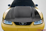 1999-2004 Ford Mustang Carbon Creations Cowl Hood - 1 Piece - The Nitro Forge