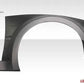 1996-2000 Honda Civic HB Duraflex MMR Front Fender Flares - 2 Piece - The Nitro Forge