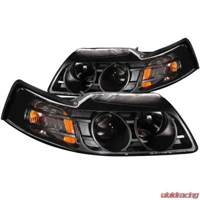 Anzo USA Projector Headlight Set Ford Mustang 1999-2004 - The Nitro Forge