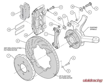 Wilwood Dynapro-6 12 Inch Front Big Brake Kit Honda Civic 01-05 - The Nitro Forge