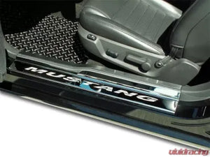 American Car Craft 4Pc Polished Stainless Steel Door Sills Ford Mustang V6 | GT 2005-2009 - The Nitro Forge
