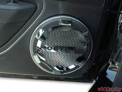 American Car Craft Polished Stainless Steel Mustang Style Speaker Grille Kit Ford Mustang V6 | GT 2005-2009 - The Nitro Forge