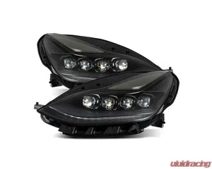 NOVA-Series LED Projector Headlights Alpha Black (4 Projectors Version) Tesla Model 3 | Model Y 2017-2023 AlphaRex USA - The Nitro Forge