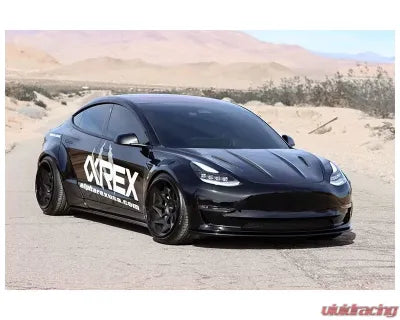 NOVA-Series LED Projector Headlights Alpha Black (4 Projectors Version) Tesla Model 3 | Model Y 2017-2023 AlphaRex USA - The Nitro Forge
