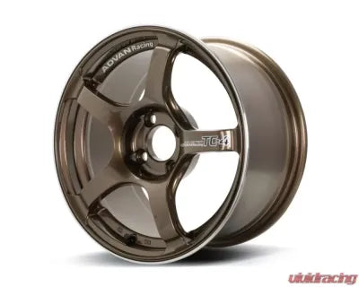 Advan Subaru WRX | BRZ | FRS | GT86 | GR86 2002+ TC-4 Wheel Set of 4 18x9.5 5x100 45mm Umber Bronze Metallic & Ring - The Nitro Forge