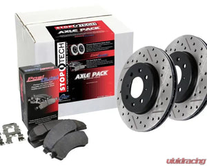 StopTech Big Brake Kit, Drilled & Slotted, Rear, Ford Mustang 2005-2011, 938.61514 - The Nitro Forge