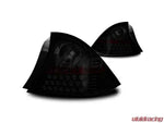 Winjet Black Smoke LED Tail Light Honda Civic 2Dr 2001-2003 - The Nitro Forge