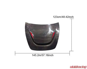 VR Aero Carbon Fiber Hood Tesla Model 3 - The Nitro Forge