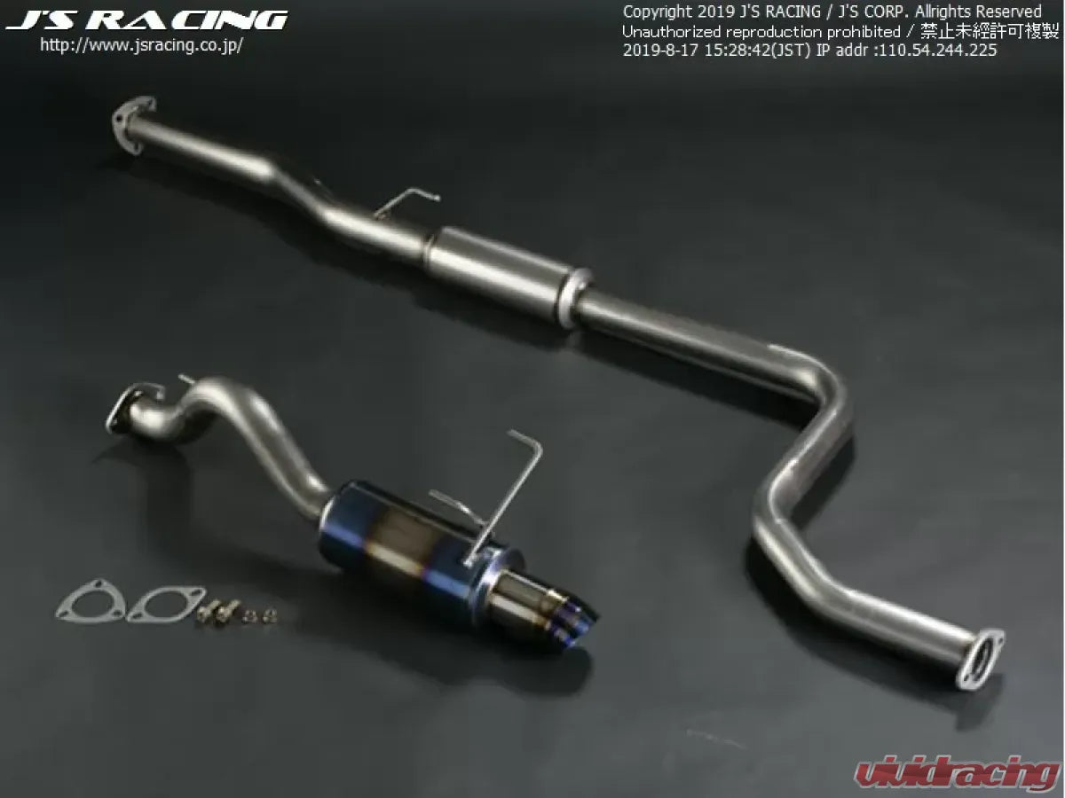 Js Racing FX-PRO 60RS Titanium Exhaust Honda Civic EK9 1996-2000 - The Nitro Forge