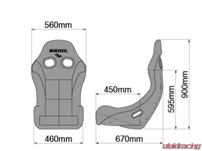 Bride Red Carbon ZIEG IV Low Max System Full Bucket Seat - The Nitro Forge