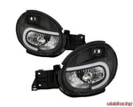 Xtune Black Headlights With Light Tube DRL Subaru Impreza | Outback Sport | WRX 2002-2003 - The Nitro Forge