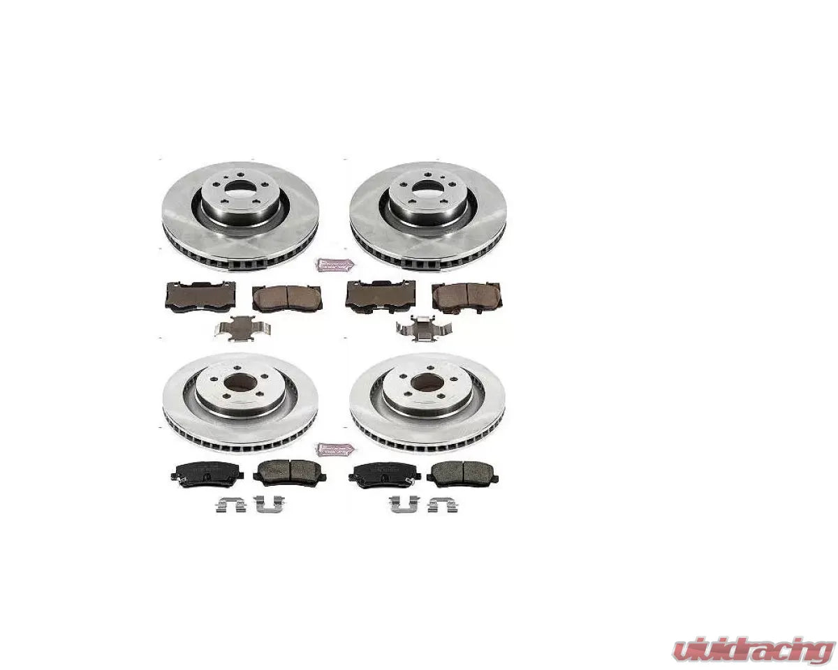 Power Stop Autospecialty Brake Kit Front & Rear Ford Mustang 2015-2022 - The Nitro Forge