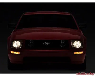Raxiom Axial Series Smoked Lens Chrome Housing OEM Style Replacement Headlights Ford Mustang 2005-2009 - The Nitro Forge