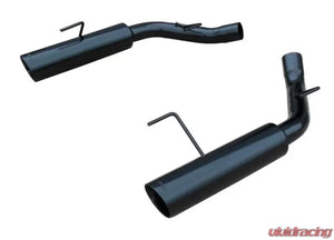 Pypes Exhaust Pype Bomb Series Axle Back Dual Exhaust 4" Black Tips Stainless Steel Ford Mustang GT | Shelby 2005-2010 - The Nitro Forge