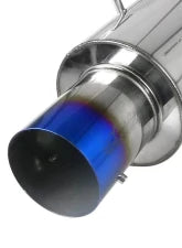 Spec-D T-304 Stainless Steel N1 Style Catback Exhaust System w/ Burnt Tip Honda Civic 2001-2005
