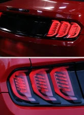 Spec-D Sequential Signal LED Taillights (Jet Black Housing/Clean Lens) Ford Mustang 2015-2023 - The Nitro Forge