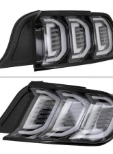 Spec-D Sequential Signal LED Taillights (Jet Black Housing/Clean Lens) Ford Mustang 2015-2023 - The Nitro Forge