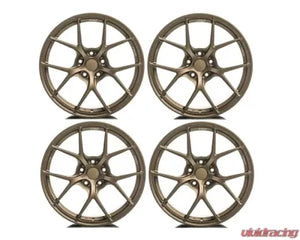Tesla Model 3 2017+ Wheel Set Titan 7 T-S5 20x8.5 | 20x10 5x114.3 Techna Bronze - The Nitro Forge