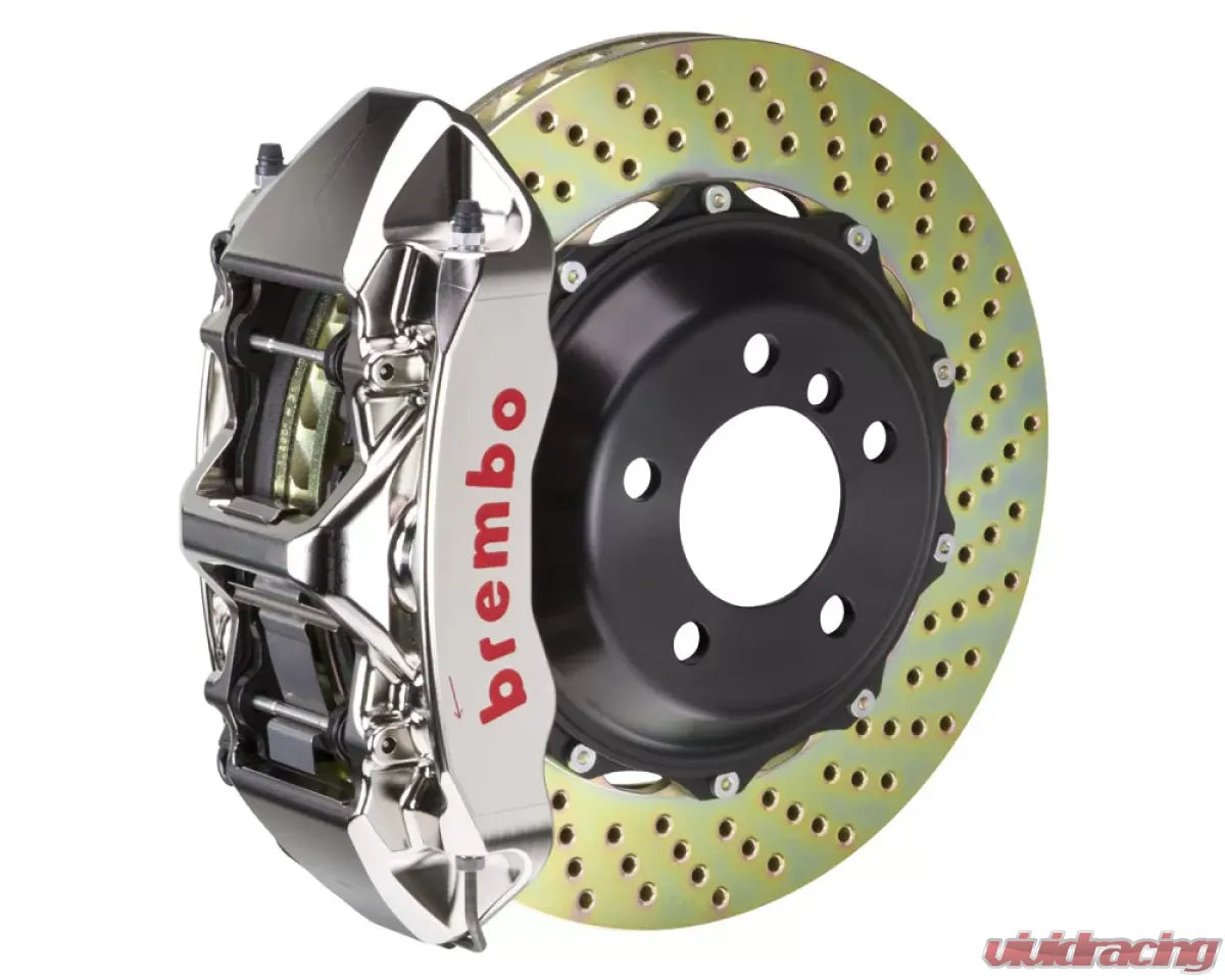 Brembo Drilled Front GT-R Big Brake Kit Ford Mustang (SN95) 1994-2004 - Nickel Plated - The Nitro Forge