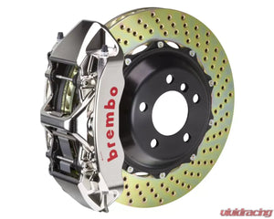 Brembo Drilled Front GT-R Big Brake Kit Ford Mustang (SN95) 1994-2004 - Nickel Plated - The Nitro Forge