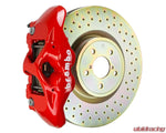Brembo Drilled Front GT Big Brake Kit - Red WRX (2002 - 2014) - The Nitro Forge